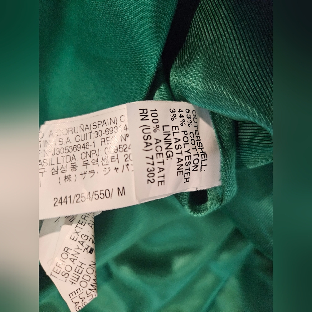 Green Zara Mini Skirt - Picture 6 of 6